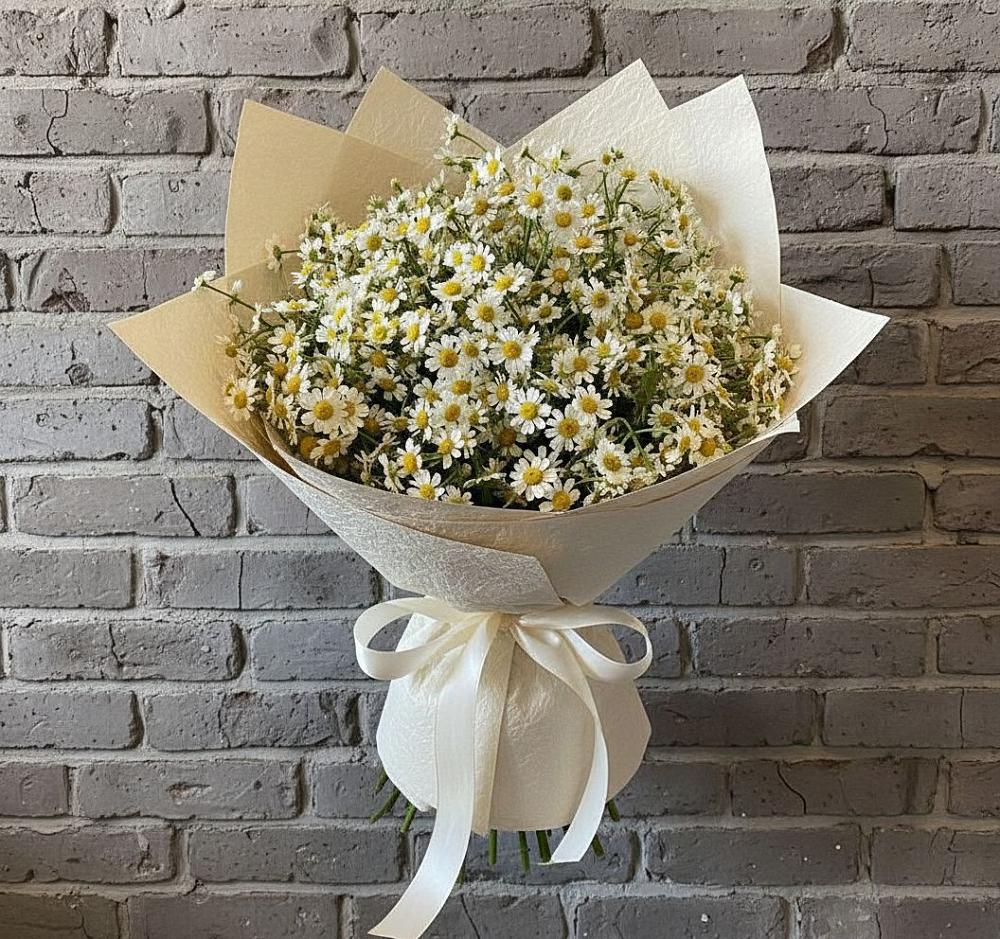 Букет цветов из: Ромашки в Карасуке
