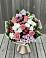 Букет цветов из: Альстромерии, Гвоздики, Розы и Хризантемы в Карасуке