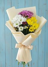 Букет цветов из:  Хризантемы #REPLACE_PRED# Карасуке