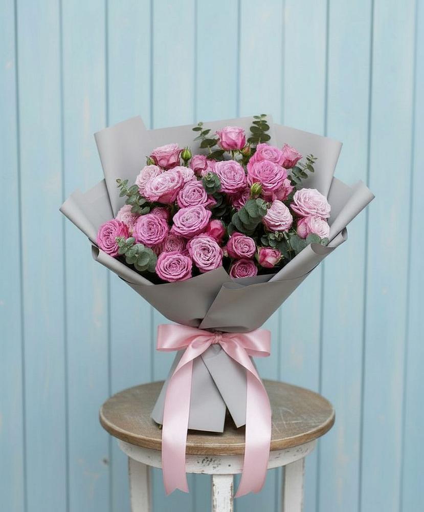 Букет цветов из: Розы в Карасуке