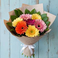 Букет цветов из:  Герберы в Карасуке