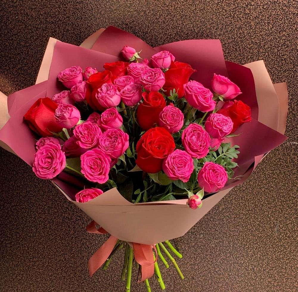 Букет В объятьях нежности в Карасуке