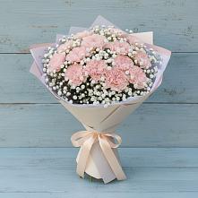 Букет цветов из:  Гвоздики в Карасуке