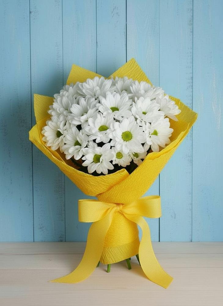 Букет цветов из: Хризантемы в Карасуке