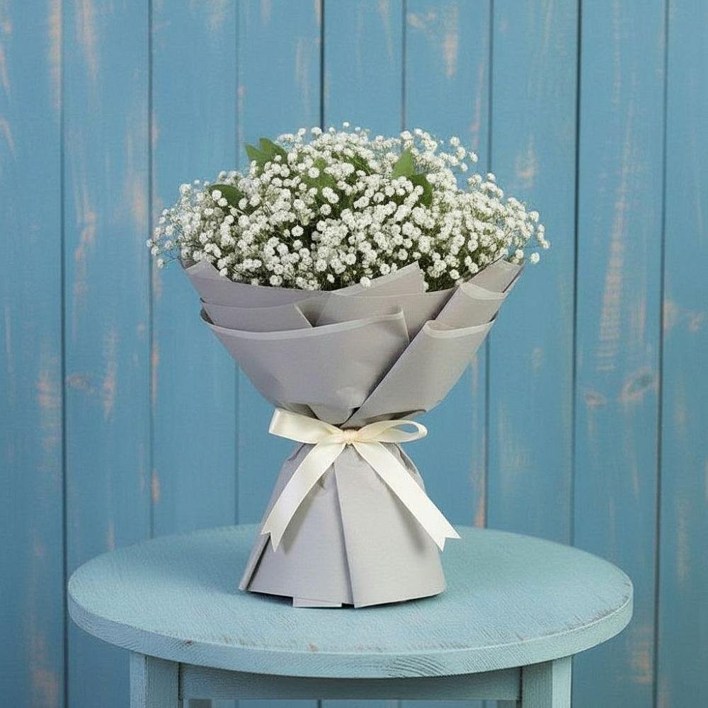 Букет цветов из: Гипсофила в Карасуке