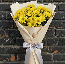Букет цветов из:  Хризантемы #REPLACE_PRED# Карасуке