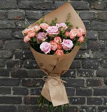 Букет цветов из:  Розы в Карасуке