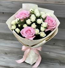Букет цветов из:  Розы в Карасуке