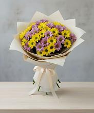 Букет цветов из:  Хризантемы в Карасуке