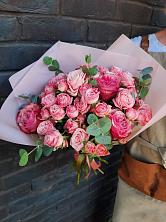 Букет цветов из:  Розы в Карасуке