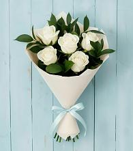 Букет цветов из:  Розы в Карасуке