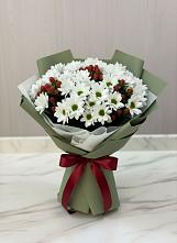 Букет цветов из:  Хризантемы в Карасуке