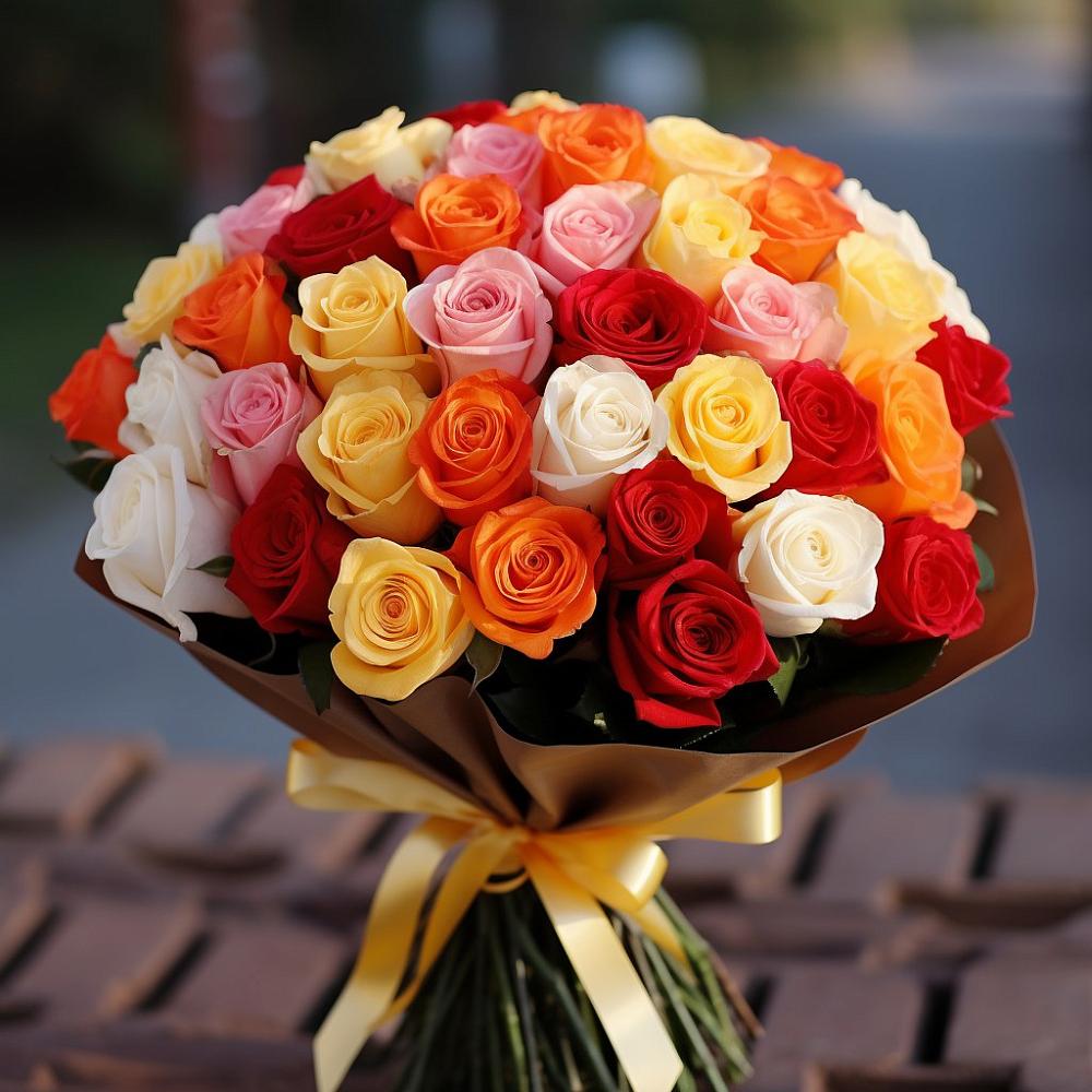 Букет Яркое начало в Карасуке