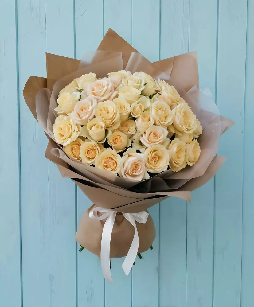 Букет Кремовое облако в Карасуке