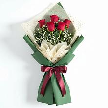 Букет цветов из:  Розы в Карасуке