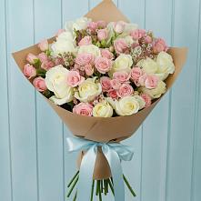 Букет цветов из:  Розы в Карасуке